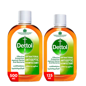 Dettol Antiseptic Disinfectant Liquid 500 ml+125 ml
