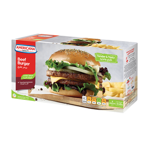 Americana Arabic Spices Beef Burger 448 g