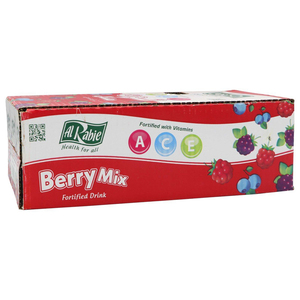 Al Rabie Berry Mix Fortified Drink 18 x 120 ml