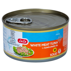 LuLu White Meat Tuna Solid in Sunflower Oil 200 g