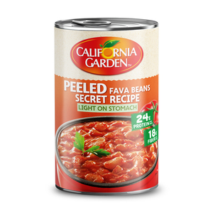 California Garden Canned Peeled Fava Beans Secret Recipe 450 g