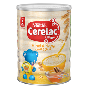 Nestle Cerelac Infant Cereals with Iron + Wheat & Honey From 6 Months 1 kg