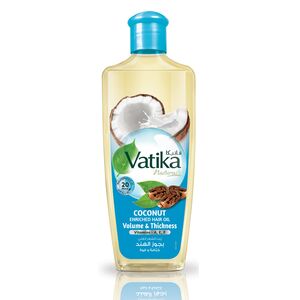 Vatika Naturals Coconut Enriched Hair Oil Volume & Thickness 300 ml