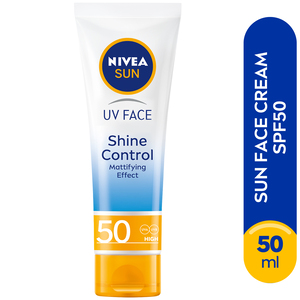 Nivea Sun Face Cream Sun UV Face Shine Control SPF 50 50 ml