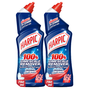 Harpic Toilet Cleaner Liquid Original 2 x 750 ml