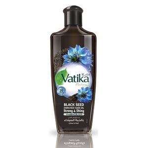 Vatika Naturals Black Seed Enriched Hair Oil Strong & Shiny 200 ml