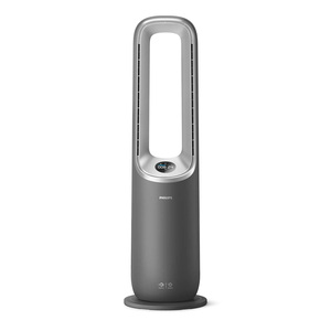 Philips Air Performer 8000 Series 3-in-1 Air Purifier, Fan and Heater, Grey/Silver, AMF870/35