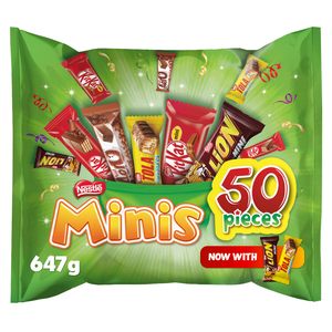 Nestle Minis Chocolate 50pcs 647 g