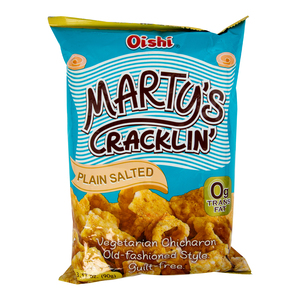 Oishi Marty's Cracklin' Plain Salted 90 g