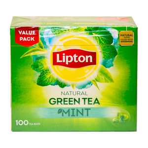 Lipton Green Tea Mint 100 Teabags