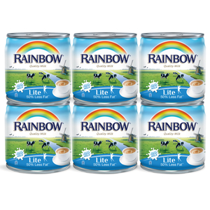 Rainbow Lite Evaporated Milk 6 x 170 g