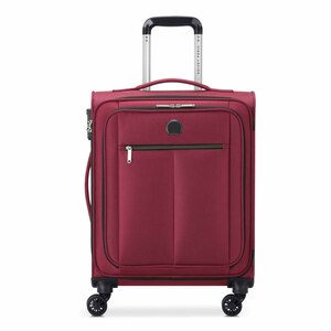 Delsey Pin Up 6 Soft Trolley, 4 Double Wheels, 78 cm, Burgundy, 3430821