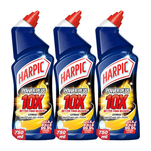 Harpic Power Plus Citrus Toilet Cleaner 750 ml 2+1