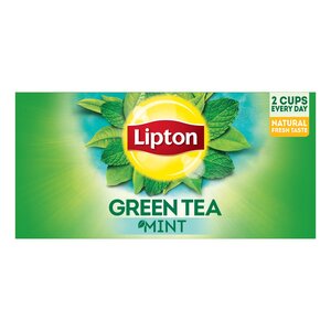 Lipton Green Tea With Mint Value Pack 25 Teabags