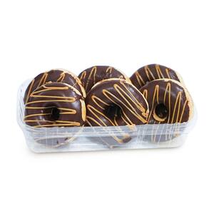 Mini Chocolate Doughnuts 6 pcs