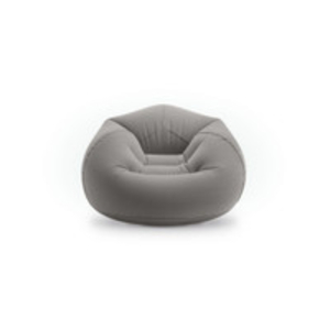 Intex Beanless Bag Inflatable Lounge Chair , Cloud Gray, 68579