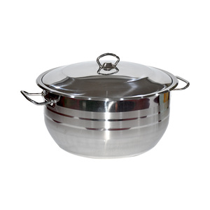 Steel Deep Pot 28cm