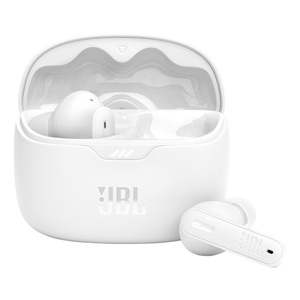 JBL Tune Beam True Wireless Earbud, White, JBLTBEAMWHT