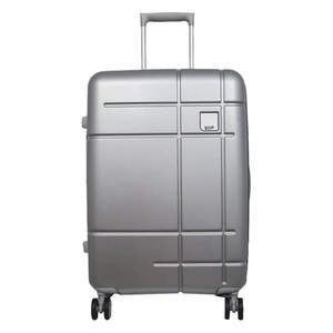 VIP Zorro 4Wheel Hard Trolley 69cm Silver