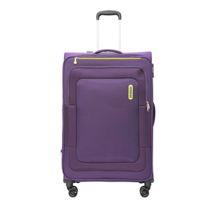 American Tourister Duncan 4 Wheel Soft Trolley, 83 cm, Purple