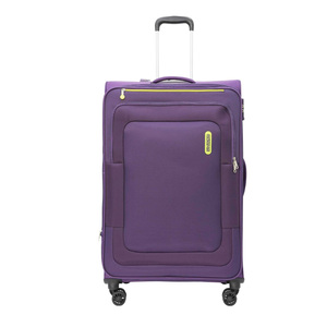 American Tourister Duncan 4 Wheel Soft Trolley, 68 cm, Purple