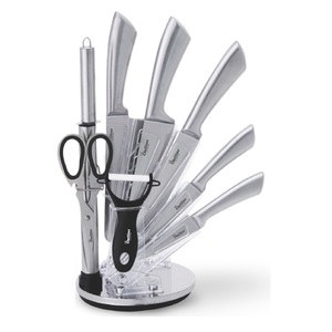 Chefline Knife Block 9pcs Assorted