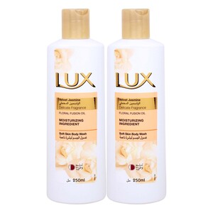 Lux Velvet Jasmine Moisturizing Body Wash 2 x 250 ml