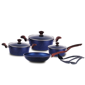 Chefline Carbon Steel Cookware Set CK10BLUE 10 pcs