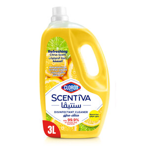 Clorox Scentiva Disinfectant Cleaner Madagascar Citrus Grove 3 Litres