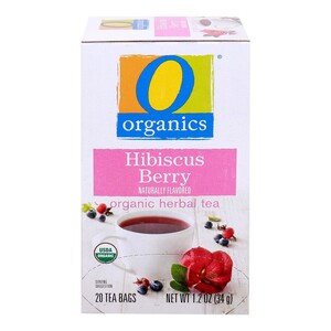 Organics Hibiscus Berry Herbal Tea Bags 20 tea bags 34 g