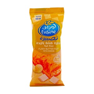 Lusine Flaky Butter Puff Feta Cheese 80 g