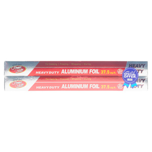 Home Mate Aluminium Foil 37.5 sq .ft 2 pcs