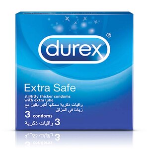 Durex Extra Safe Condoms 3 pcs