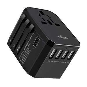 Trands Universal Power Adapter, Black, TR-UAD862