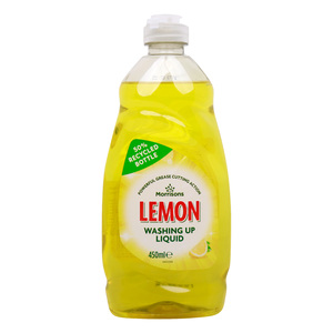 Morrisons Lemon Blast Washing up Liquid 450 ml