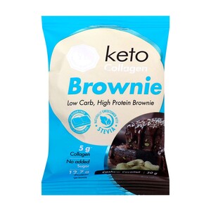 Youthful Living Keto Collagen Brownie Cashew Coconut 50 g