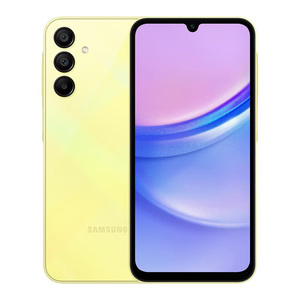 Samsung Galaxy A25 Dual SIM 5G Smartphone, 8 GB RAM, 256 GB Storage, Yellow