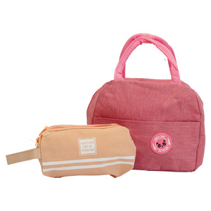 Win Plus Lunch Bag + Pencil Case Set Assorted