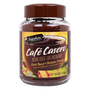 Signature Select Cafe Casero Instant Coffee Dark Roast 198 g