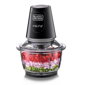 Black+Decker Vertical Chopper With Glass Bowl, 400 W, GC430-B5