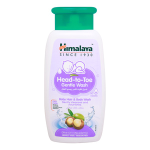 Himalaya Head To Toe Gentle Baby Hair And Body Wash Macadamia 200 ml