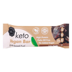 Youthful Living Keto Vegan Cafe Mocha Bar 52 g