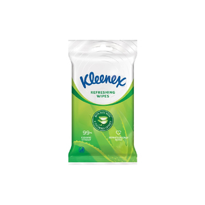 Kleenex Hand & Face Aloe Wipes 10sx3