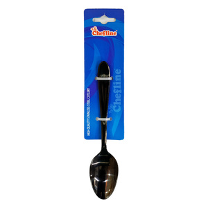 Chefline Stainless Steel Tea Spoon Black CAROL4-1