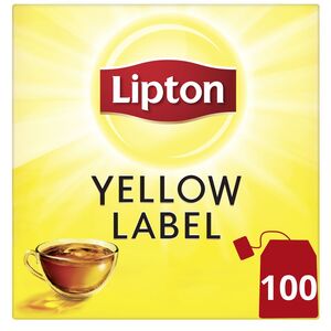 Lipton Yellow Label Black Tea Value Pack 100 Teabags