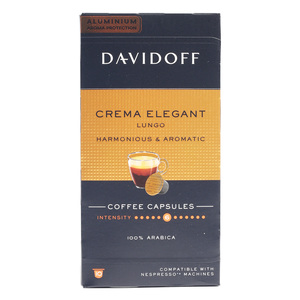 Davidoff Crema Elegant Harmonious & Aromatic 10pcs 55 g