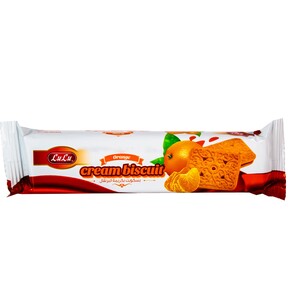 LuLu Orange Cream Biscuits 90 g