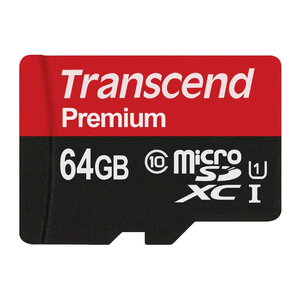 Transcend MicroSDXC Card TS64GUSDU1 64GB