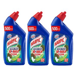 Harpic Liquid Toilet Cleaner Pine 3 x 500 ml