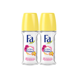 Fa Floral & Protect Roll On Deodorant 2 x 50 ml